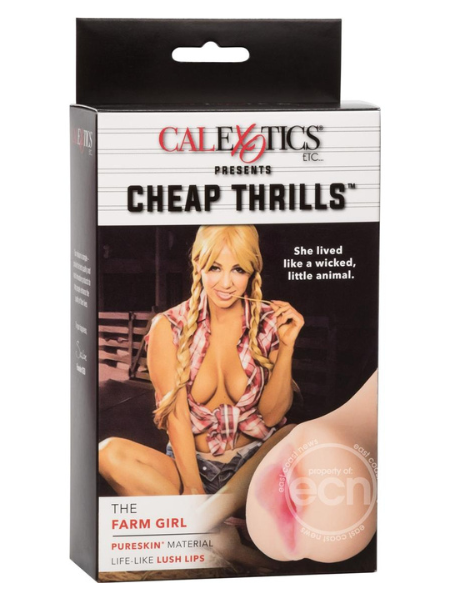 CHEAP THRILLS THE FARM GIRL STROKER - PUSSY - VANILLA