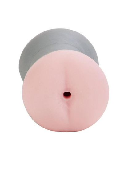 TRAVEL GRIPPER DUAL DENSITY STROKER - MOUTH AND ASS - PINK