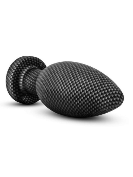 SPARK SILICONE BUTT PLUG - MEDIUM - CARBON FIBER