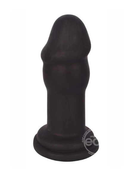 JOCK MEGA PENIS HEAD ANAL PLUG - BLACK