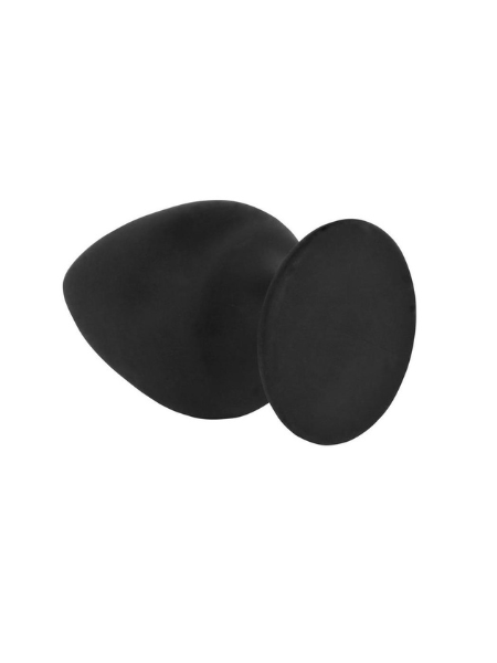 COLT BIG BOY SILICONE BUTT PLUG - BLACK