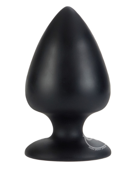 COLT BIG BOY SILICONE BUTT PLUG - BLACK