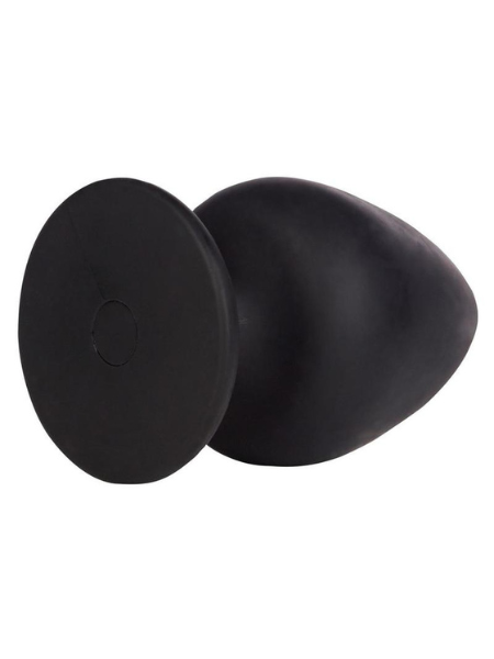 COLT XL BIG BOY SILICONE BUTT PLUG - BLACK