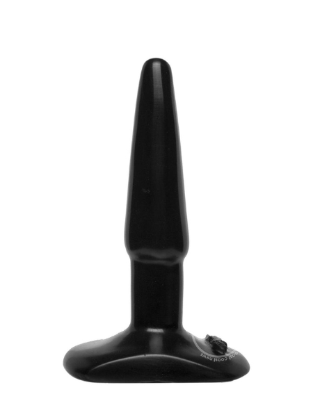 DOC JOHNSON CLASSIC BUTT PLUG - SMALL - BLACK