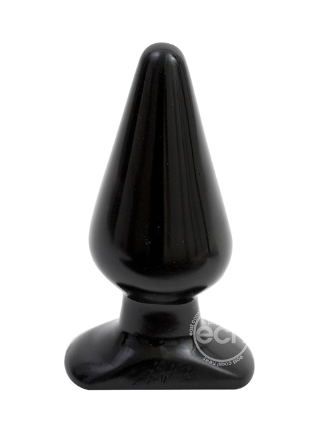 DOC JOHNSON CLASSIC BUTT PLUG - LARGE - BLACK