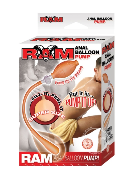 RAM ANAL BALLOON PUMP - VANILLA