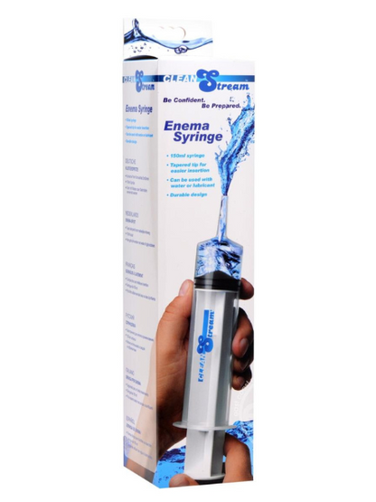 CLEANSTREAM ENEMA SYRINGE 150ML - WHITE