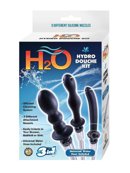 H2O HYDRO DOUCHE KIT - BLACK