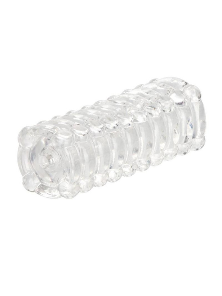 RIBBED STROKER - CLEAR