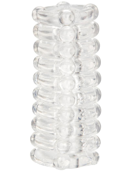 RIBBED STROKER - CLEAR