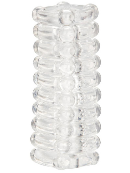 RIBBED STROKER - CLEAR