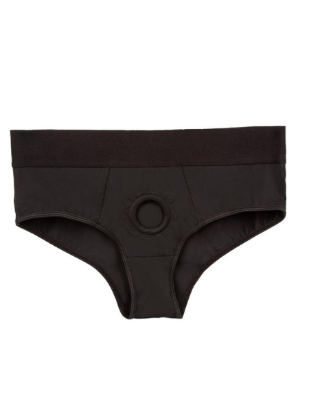 BOUNDLESS BACKLESS BRIEF HARNESS - S/M - BLACK