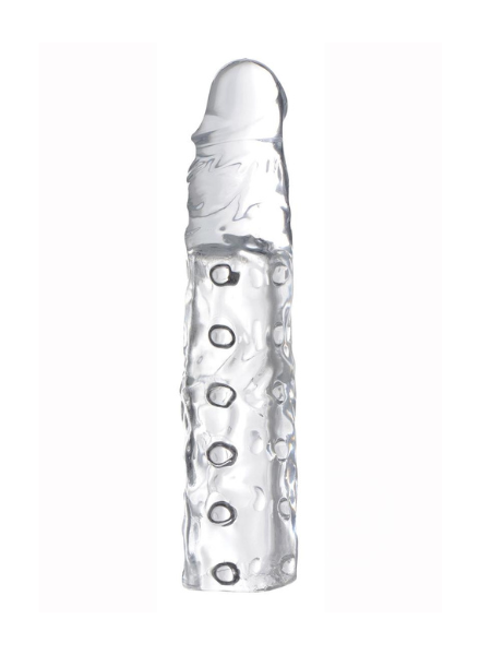 SIZE MATTERS PENIS ENHANCER SLEEVE 3IN - CLEAR