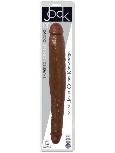 JOCK TAPERED DOUBLE DILDO 13IN