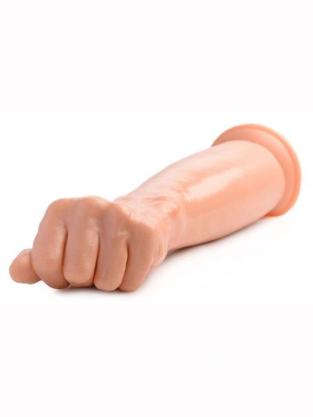 MASTER SERIES FISTO CLENCHED FIST 13IN DILDO - VANILLA