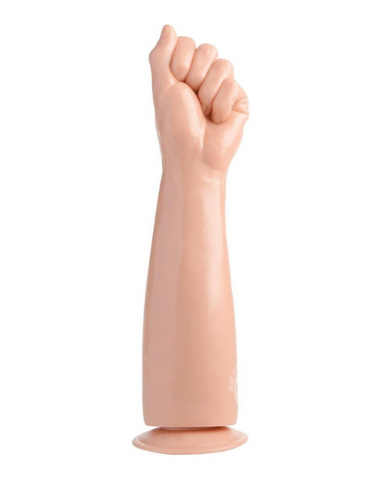 MASTER SERIES FISTO CLENCHED FIST 13IN DILDO - VANILLA