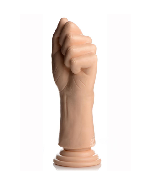 MASTER SERIES KNUCKLES SMALL CLENCHED FIST DILDO - VANILLA