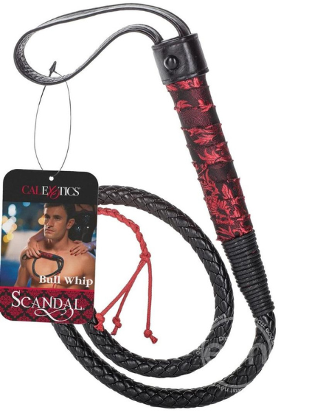 SCANDAL BULL WHIP - RED