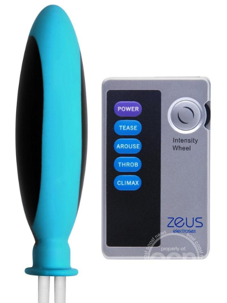 ZEUS ELECTROSEX MINGLE 4 PIECE ELECTRO COUPLES KIT - BLUE