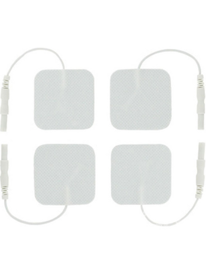 ZEUS ELECTROSEX ADHESIVE ELECTRO-PADS (4 PACK) - WHITE