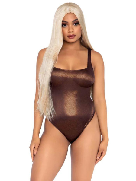 PARTY GIRL SHIMMER THONG BODYSUIT