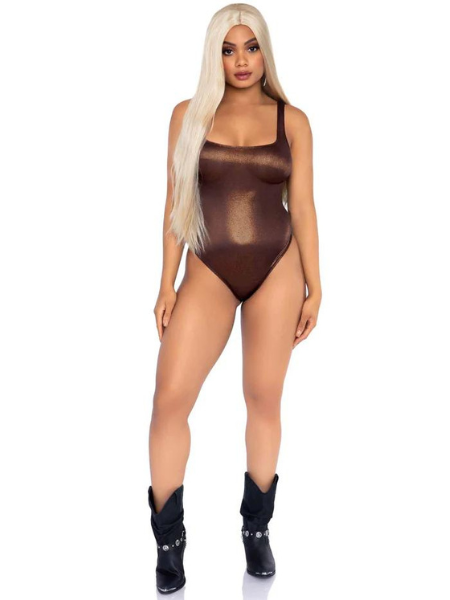 PARTY GIRL SHIMMER THONG BODYSUIT