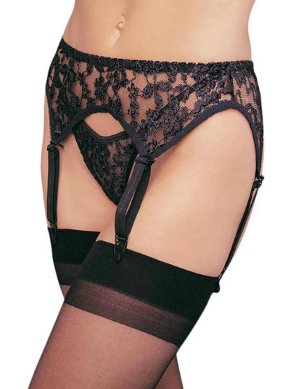 GARTER BELT & THONG SET