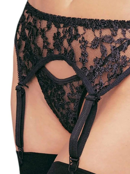 GARTER BELT & THONG SET