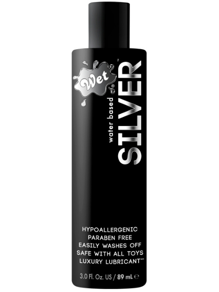 WET SILVER WATER BASED LUBRICANTS