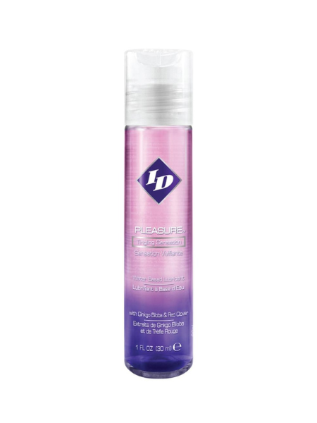 ID PLEASURE WATER BASED TINGLING LUBRICANT