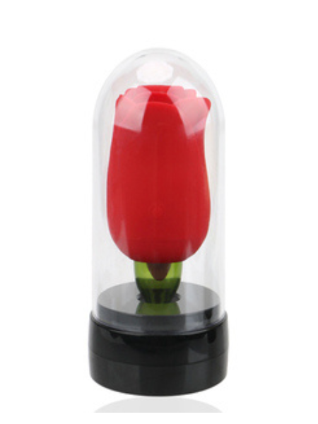 ROSE FLOWER VIBRATOR ( 2 IN 1 )