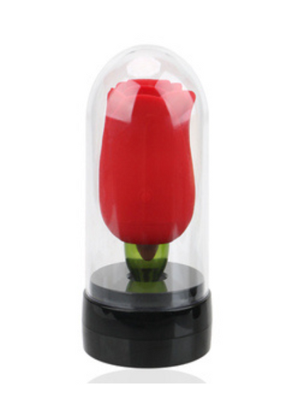 ROSE FLOWER VIBRATOR ( 2 IN 1 )