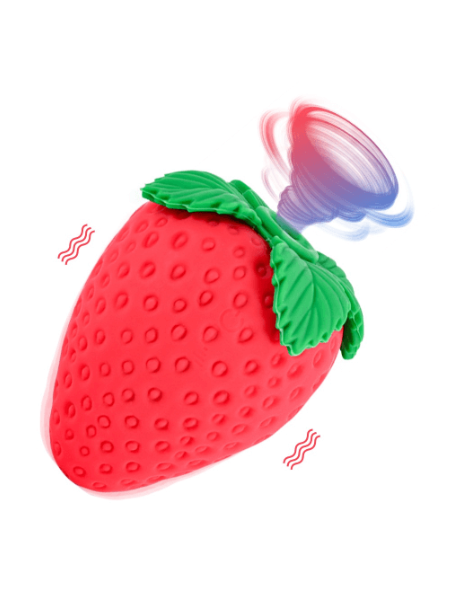 STRAWBERRY SUCKING VIBRATOR FOR WOMEN