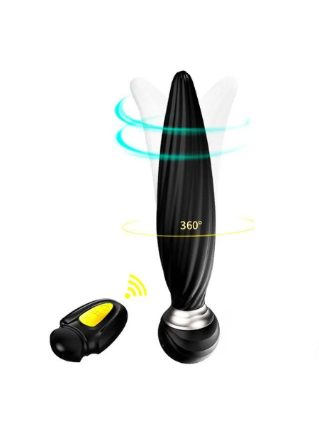 ROTATE ANAL PLUG FOR MEN PROSTATE MASSAGER, WOMEN VAGINA STIMULATOR REMOTE CONTROL