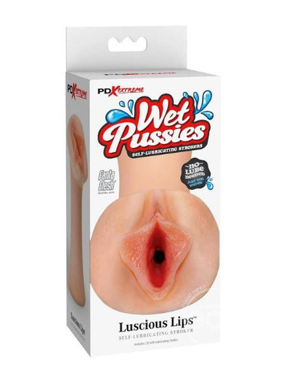 STROKER PDX EXTREME WET PUSSIES LUSCIOUS LIPS SELF LUB