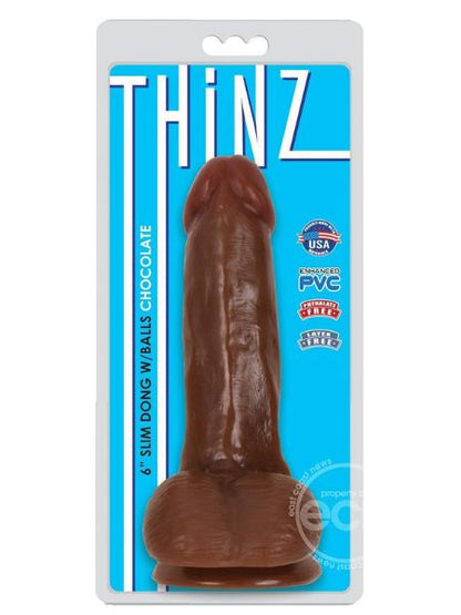 THINZ SLIM DONG WITH BALLS 6 IN