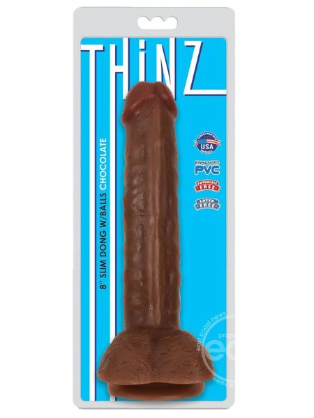 THINZ 8 IN SLIM DONG WITH BALLS