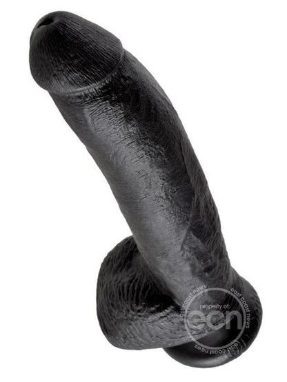 KING COCK DILDO WITH BALLS 9 INCH