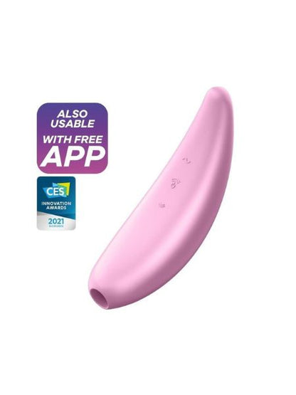 CURVY3+ - AIR PULSE STIMULATOR + VIBRATON