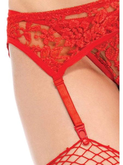 GARTER BELT & THONG SET