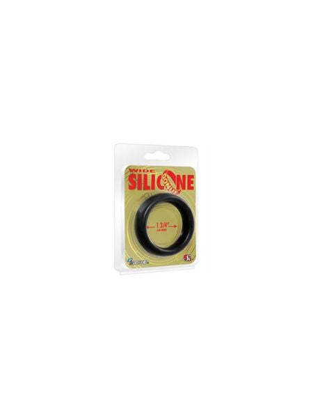 WIDE SILICONE DONUT - BLACK (1.75/44MM)