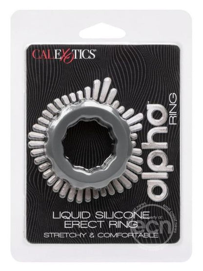 ALPHA LIQUID SILICONE ELECT RING - GREY