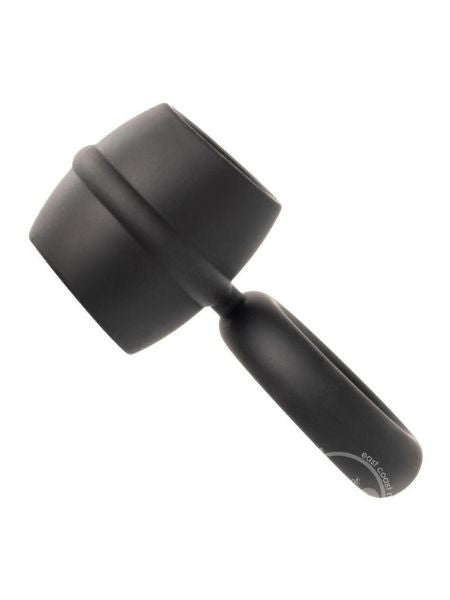 ALPHA LIQUID SILICONE DUAL MAGNUM RING - BLACK