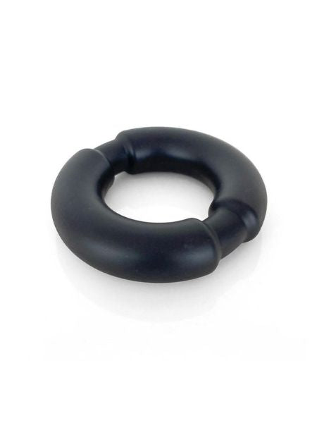 VERS LIQUID SILICONE BALL STRETCHER WEIGHTED STEEL CORE - BLACK