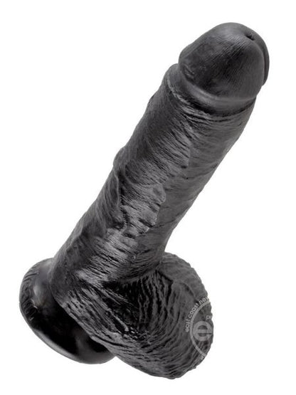 KING COCK DILDO WITH BALLS 7 INCH