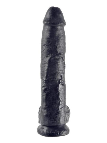 KING COCK DILDO WITH BALLS 10 INCH