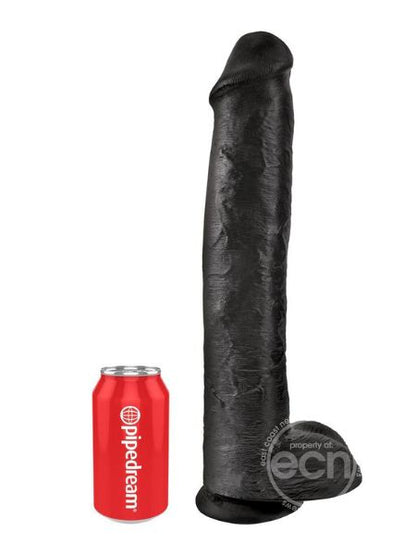 KING COCK DILDO WITH BALLS 15 INCH