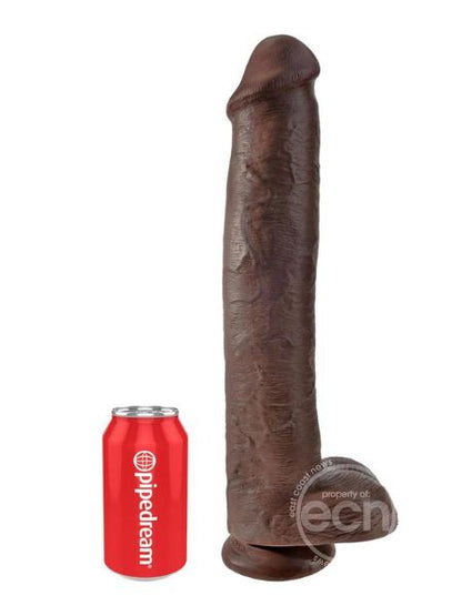 KING COCK DILDO WITH BALLS 15 INCH