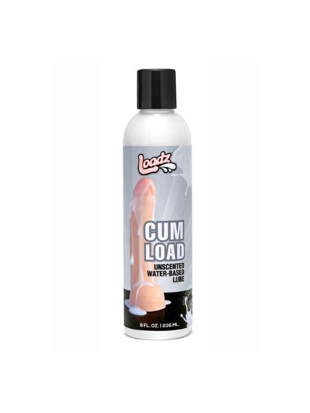 LOADZ CUM LOAD UNSCENTED WATER BASED LUBRICANT 8 OZ