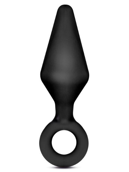 LUXE CANDY RIMMER BUTT PLUG - BLACK